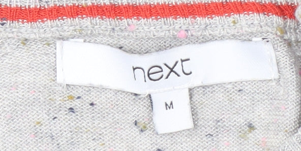 Next Women's Grey Polka Dot Pullover Jumper M