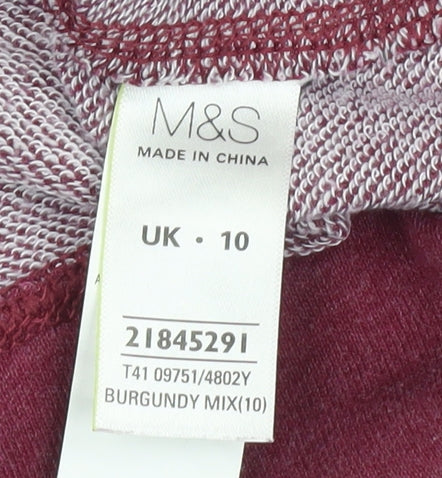Marks & Spencer Women’s Red Pullover Sweatshirt Size 10