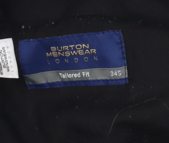 Burton Menswear Black Dress Pants Men's Size 34 S