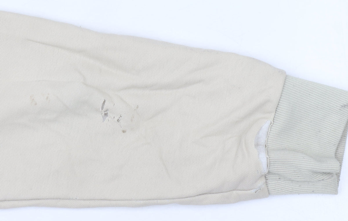 Axwear Beige Pullover Hoodie Men's 2XL with Logo