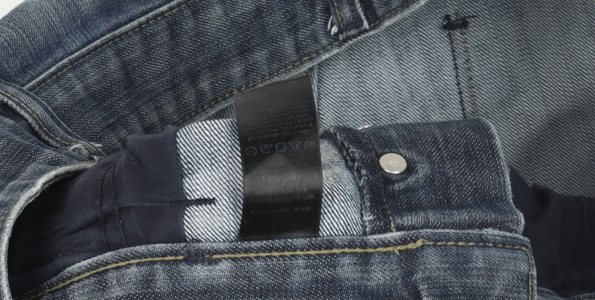 Next Men's Blue Straight Jeans 30 S Regular Fit