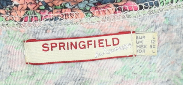 Springfield Women's Multicoloured Floral Dress L