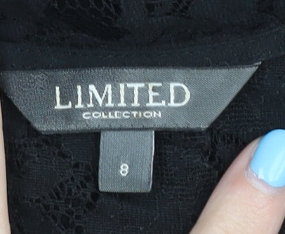 Marks & Spencer Black Lace Playsuit Size 8 Women