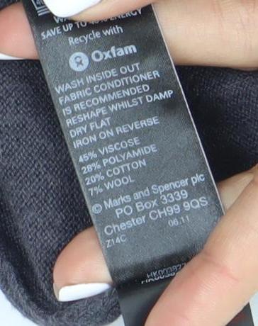 Marks & Spencer Women's Grey Long Sleeve Dress