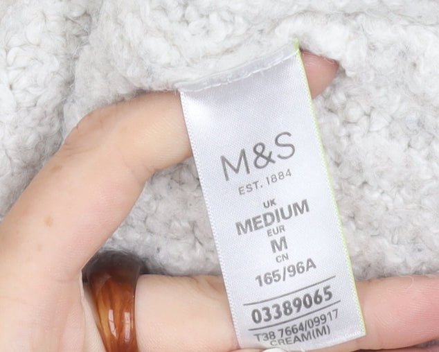 Marks & Spencer Women's Ivory Pullover Jumper, Medium