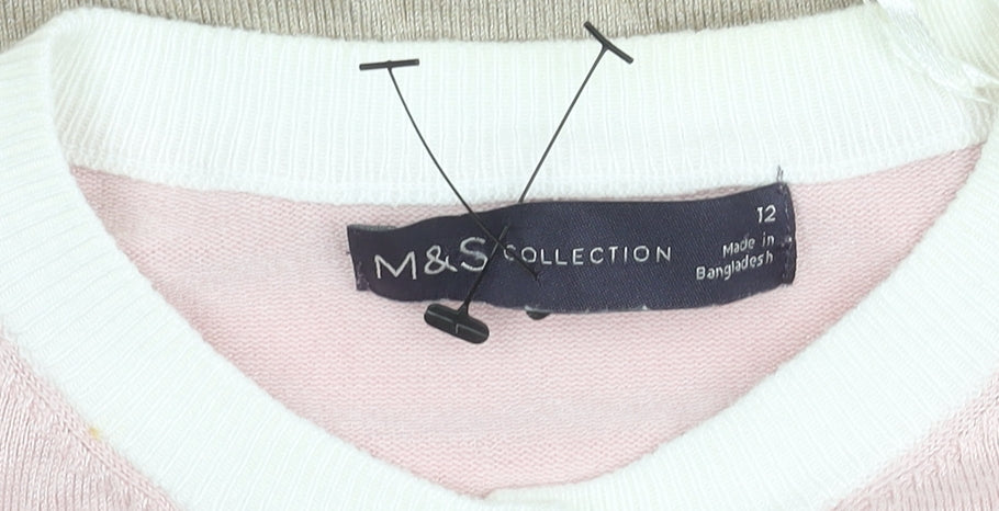 Marks & Spencer Women's Multicoloured Cardigan Size 12