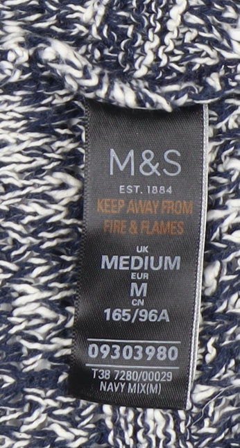 Marks & Spencer Women's Blue Cardigan M