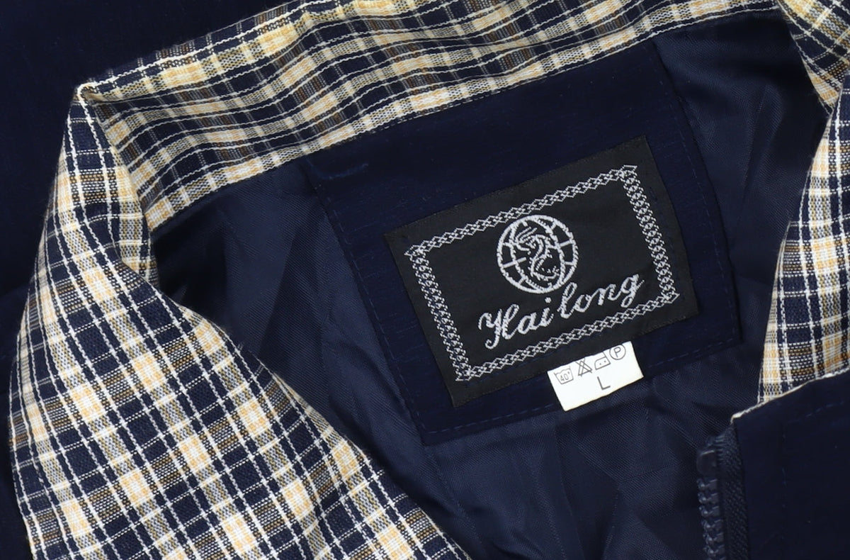 Hai Long Men's Blue L Basic Cotton Jacket