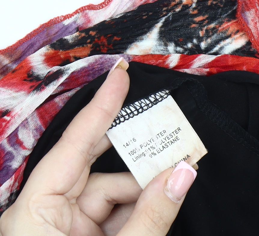 Michele Hope Women's Floral Skirt, Multicoloured, Size 14