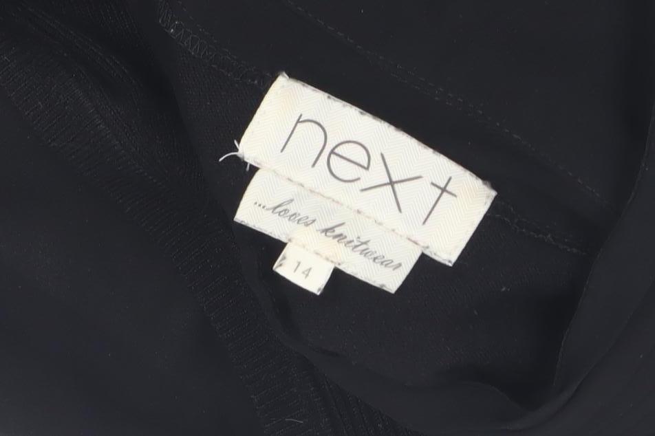 Next Women's Black Long Sleeve Jumper Size 14