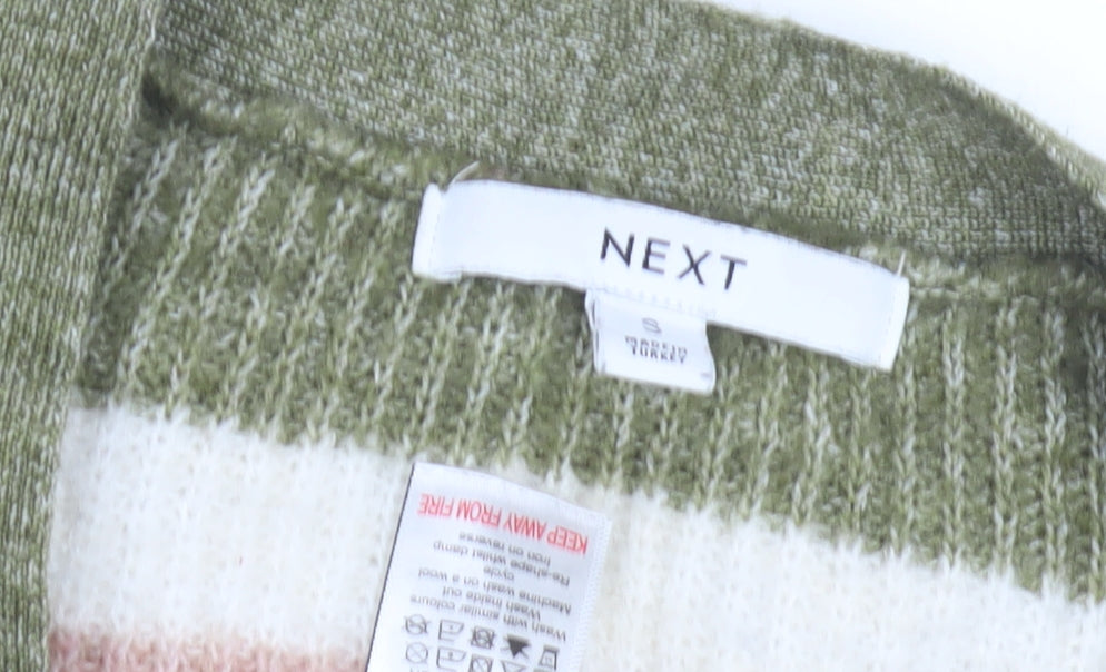 Next Women's Multicoloured Striped Cardigan S