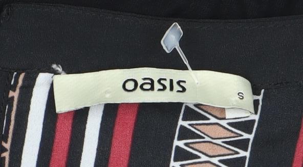 Oasis Women's Multicoloured S Geometric Blouse
