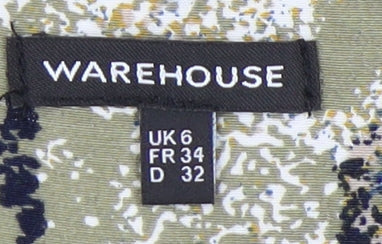 Warehouse Women's Multicoloured Dress Size 6