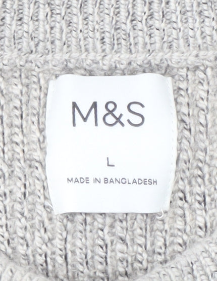 Marks & Spencer Men’s Grey Pullover Jumper L
