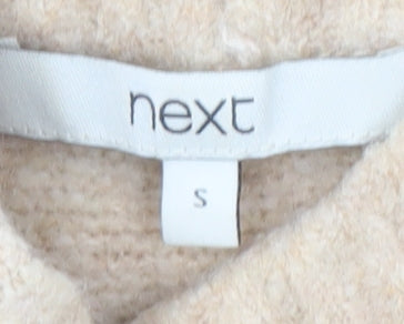 Next Women's Multicolour High Neck Striped Jumper