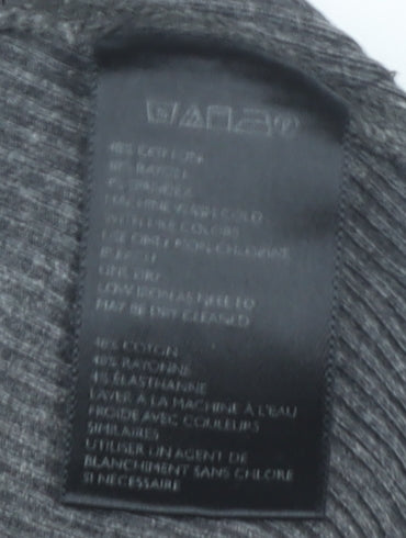 BDG Women's Grey Knit Dress, Size S, Short Sleeve