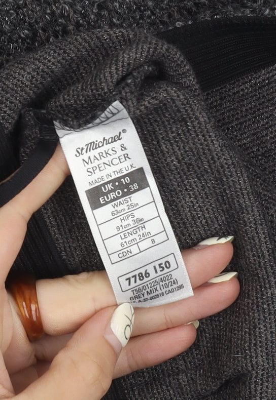 Marks & Spencer Women’s Grey Pencil Skirt Size 10