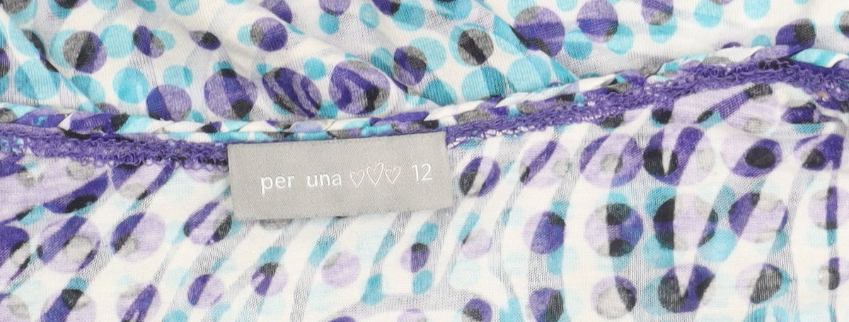 Marks & Spencer Women's Purple Blouse Size 12