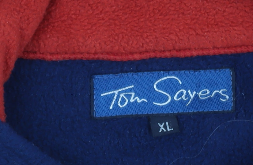 Tom Sayers Men's Red Fleece Jacket XL