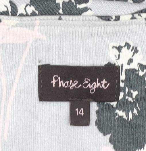 Phase Eight Women's Multicoloured Floral Dress Size 14