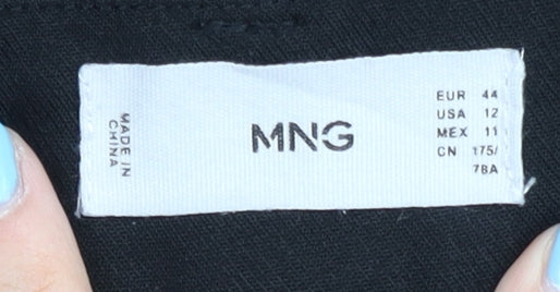 MNG Women's Black Trousers Size 16