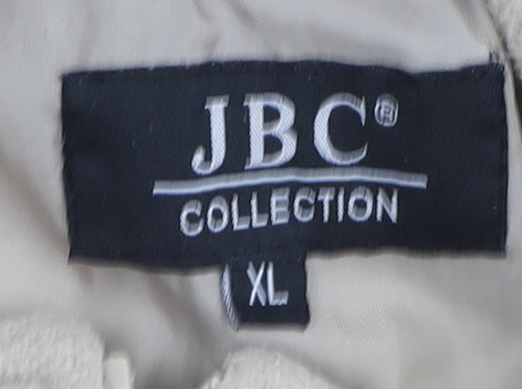 JBC Collection Men's Beige XL Fleece Jacket