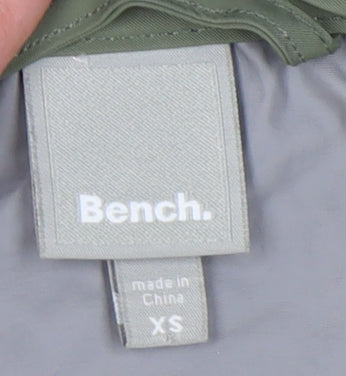 Bench green Windbreaker coat size XS Unisex