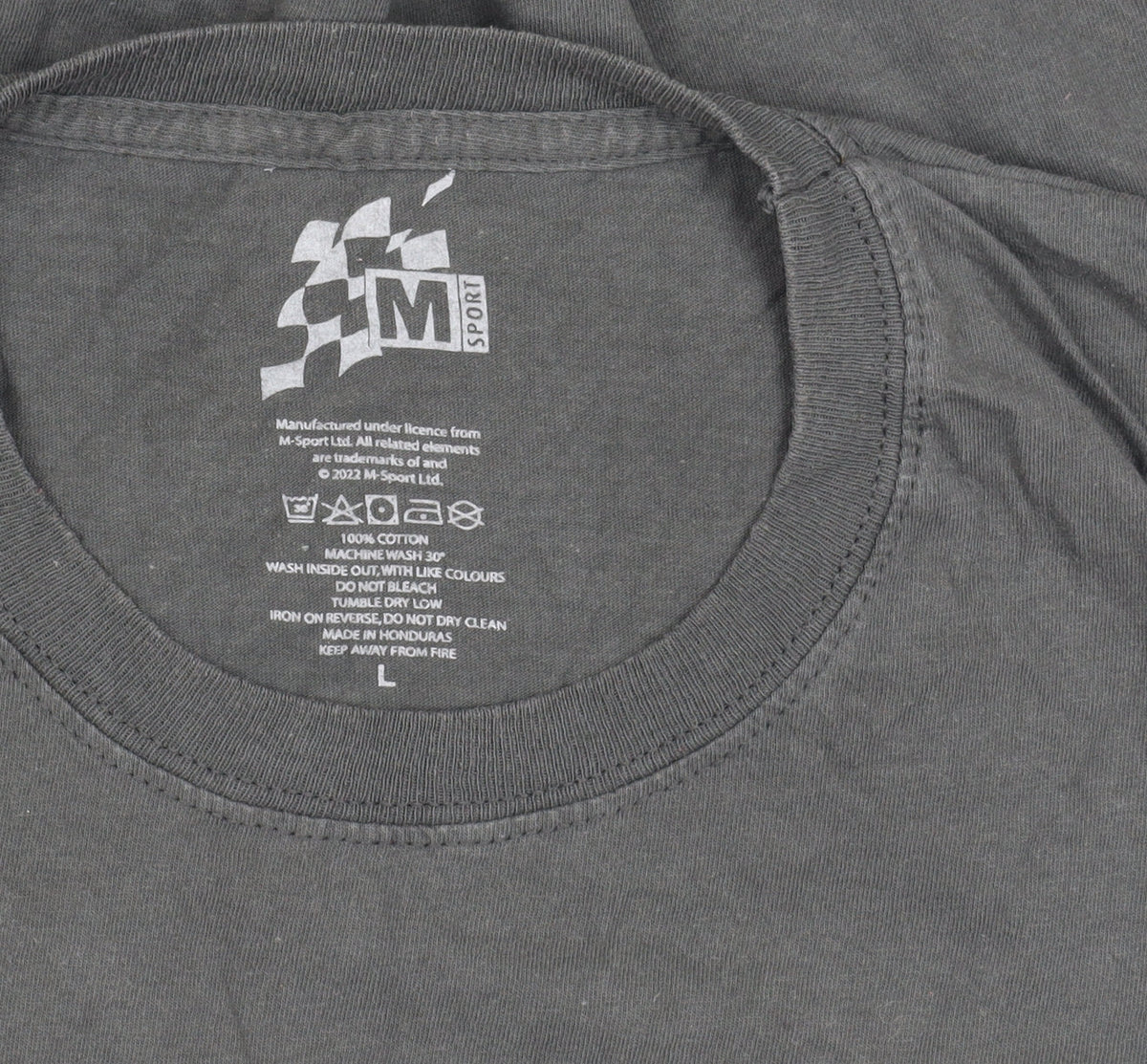 M Sport Men's Black Racing Graphic T-Shirt L