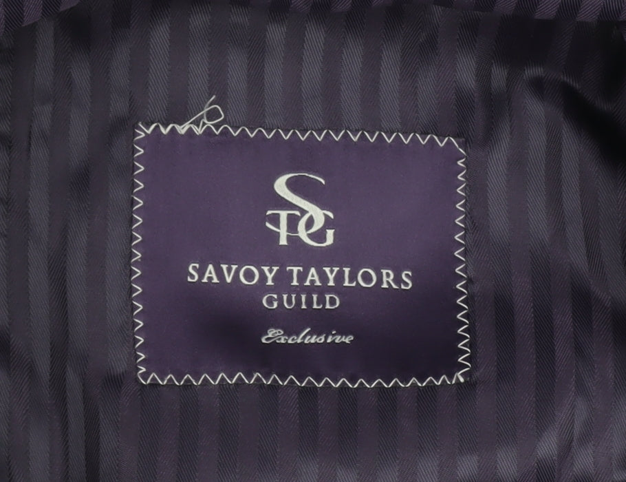 Savoy Taylors Guild Men's Grey Blazer 42 Short Classic