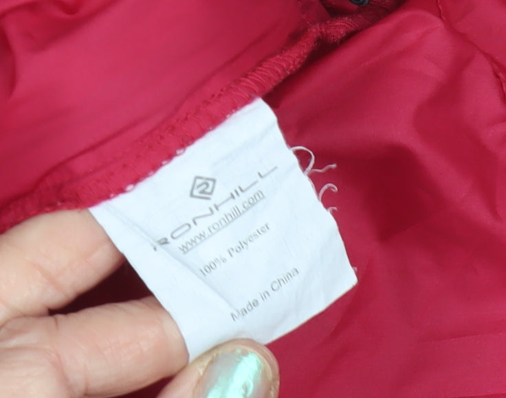 Ronhill Women's Red Windbreaker Jacket Size 16