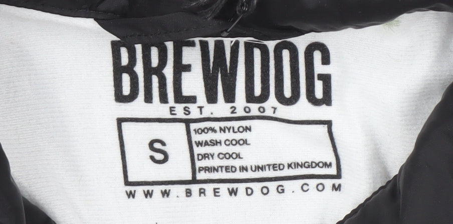 Brewdog Men's Black Windbreaker Jacket S