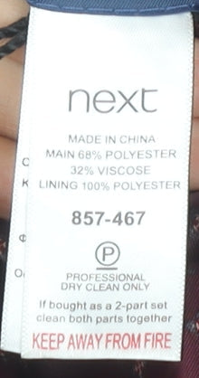 Next Men's Grey Blazer 40R Classic Single-Breasted