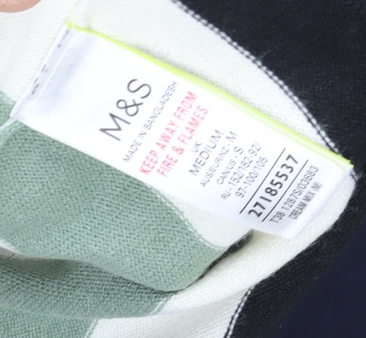 Marks & Spencer Women's Striped Pullover Jumper M