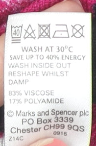 Marks & Spencer Multicoloured Jumper UK 16 Pullover