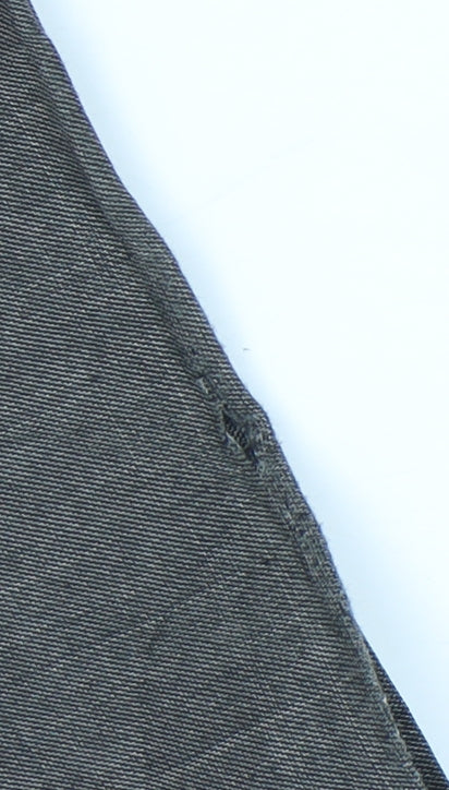 Marks & Spencer Men's Grey Regular Trousers