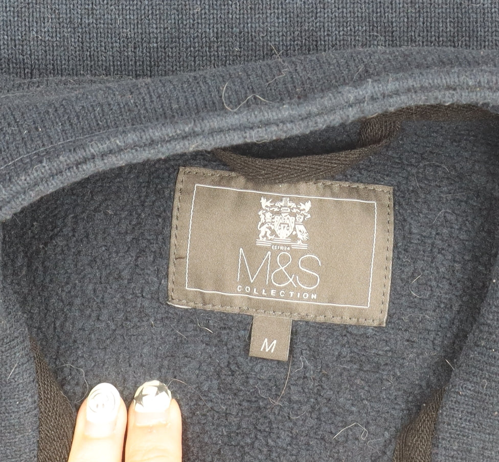 Marks & Spencer Men's Blue Full Zip Jacket M