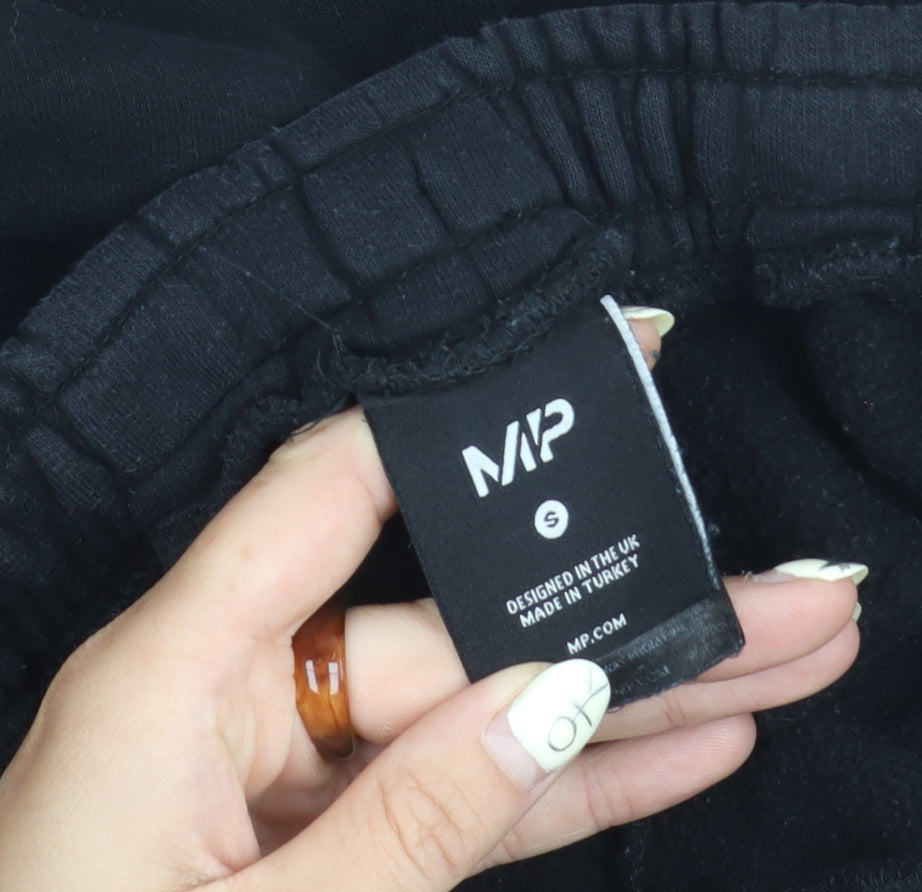 MP Men's Black Jogger Trousers in Size S