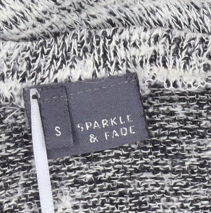 Sparkle & Fade Women's Grey Pullover Jumper Size S