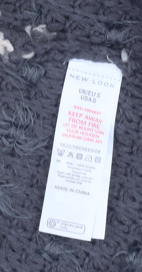 New Look Women's Grey Cardigan - S, Regular