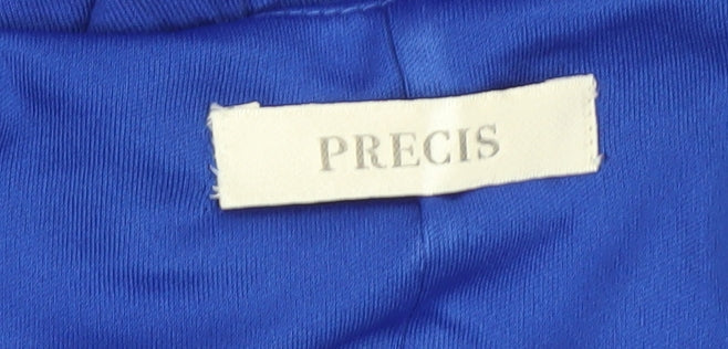 Precis Women's Blue Dress, Size 12, Short Sleeve