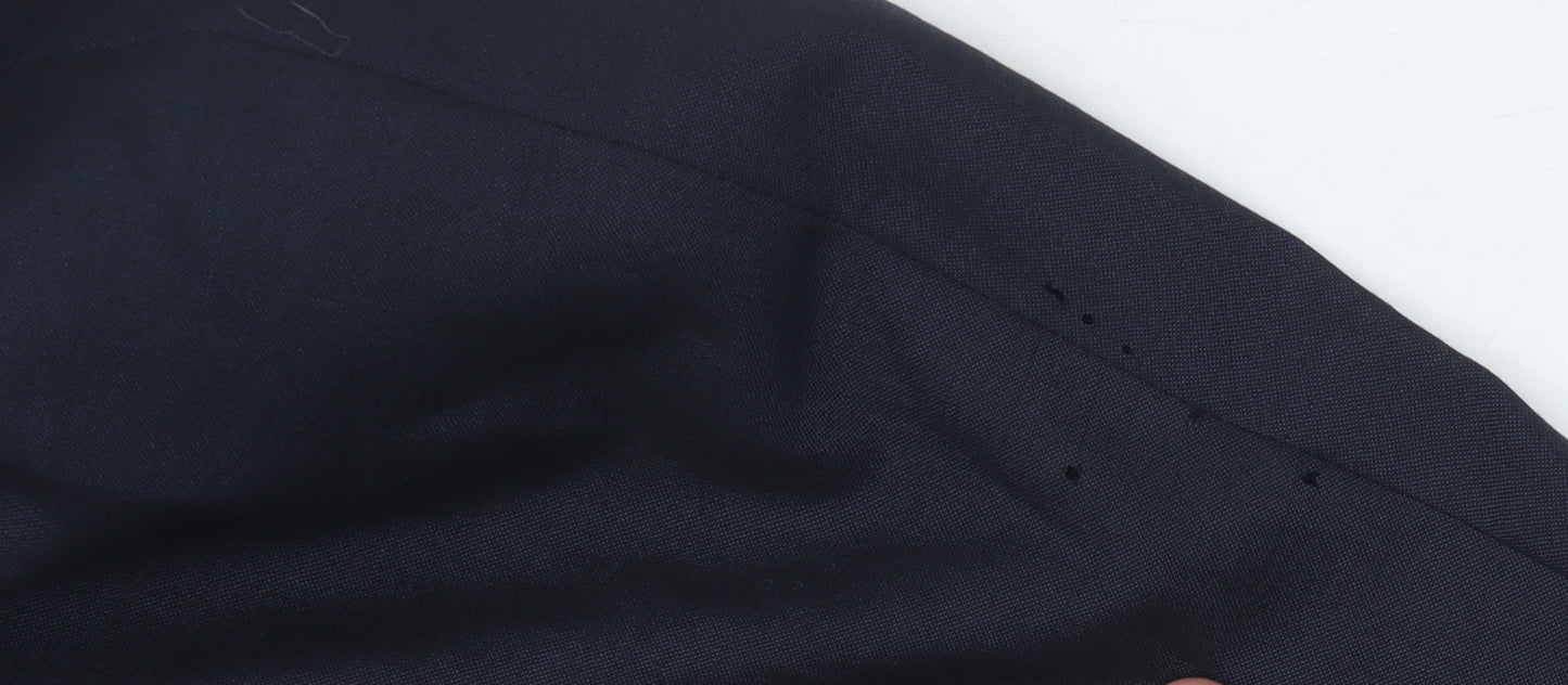 French Connection Men's Blue Blazer, 38, Formal Wool Jacket