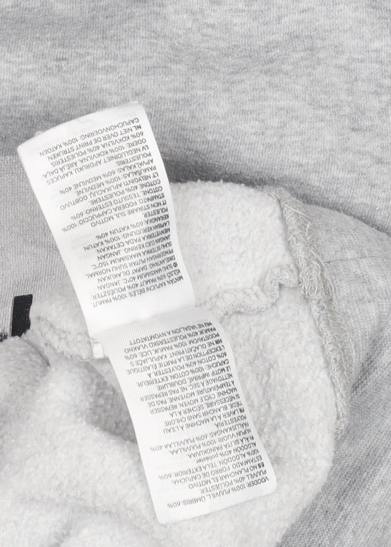 H&M Men's Grey XL Pullover Hoodie with Graphic Print