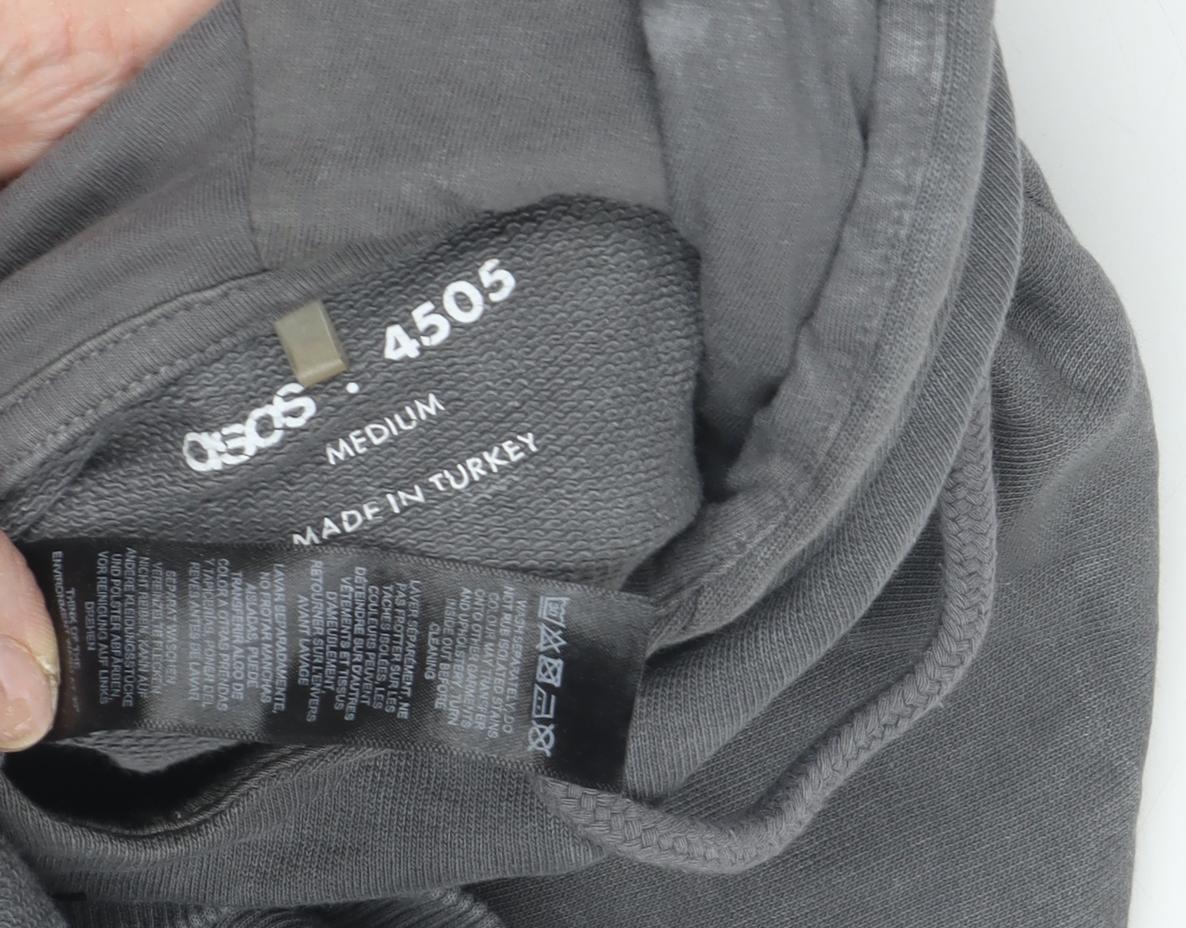 ASOS Grey Pullover Hoodie, Medium, Unisex Adult