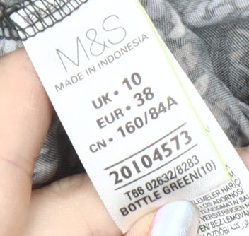 Marks & Spencer Women's Multicoloured 3/4 Sleeve Dress