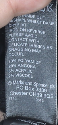 Marks & Spencer Women's Black Pullover Jumper Size 14