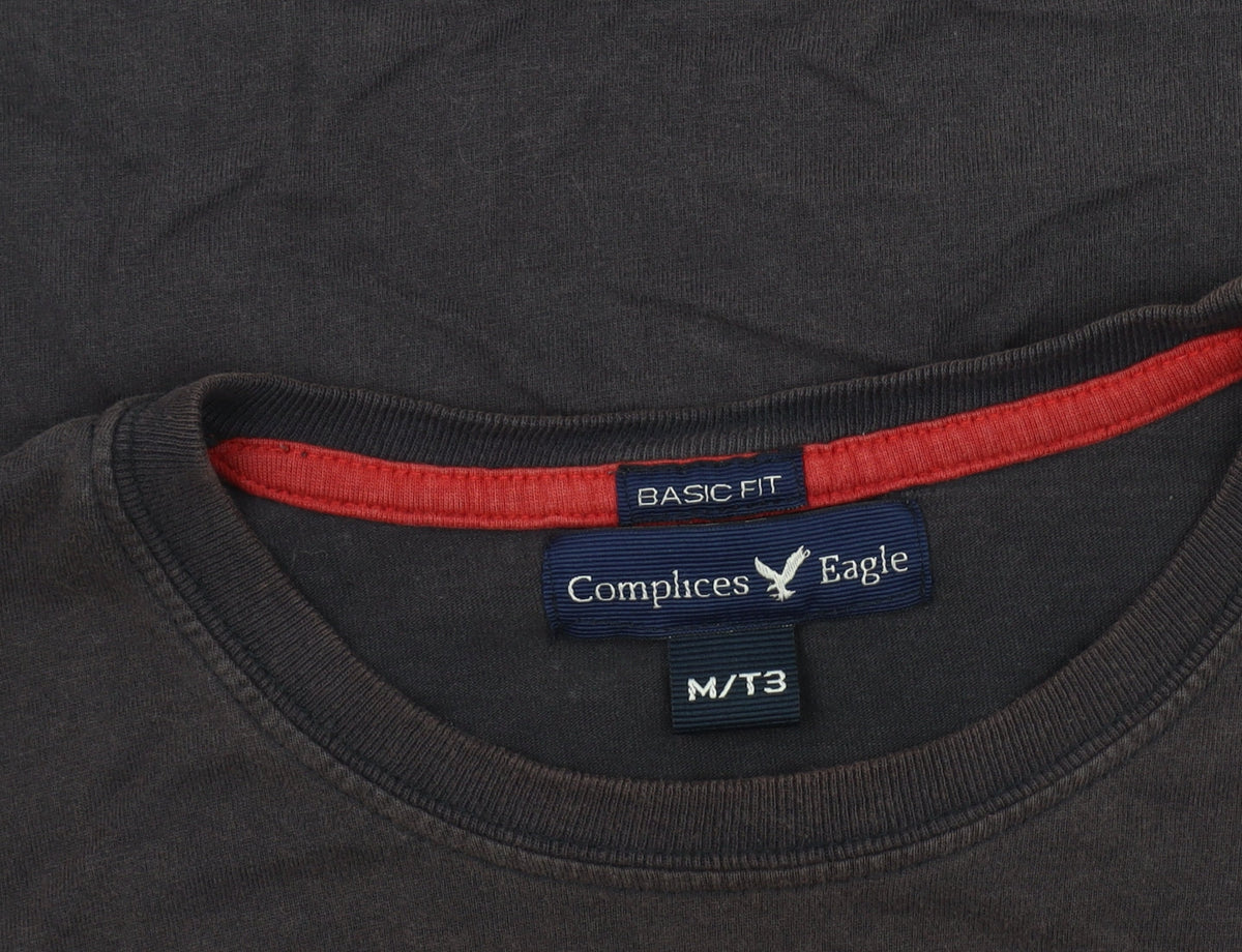Complices Eagle Men's Black Long Sleeve T-Shirt MT