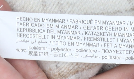 Stradivarius Women's Beige XS Checkered Jacket