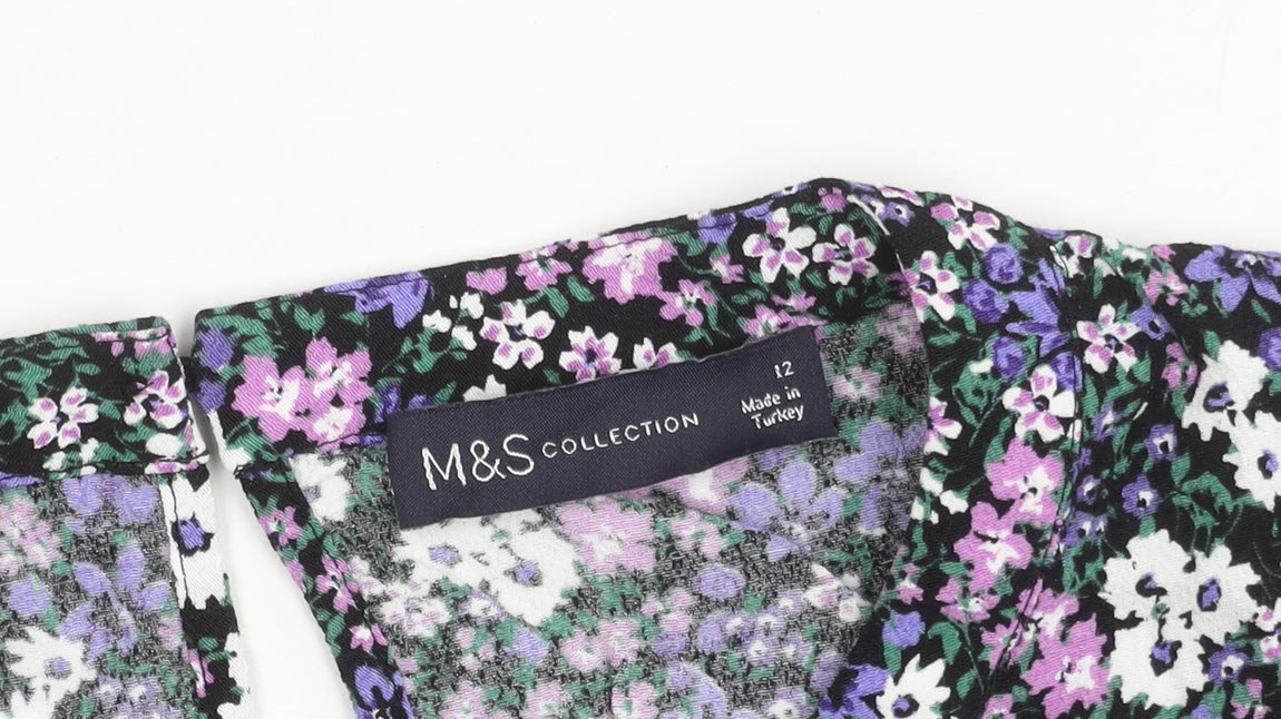 Marks & Spencer Women's Floral Blouse Size 12