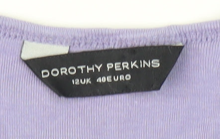 Dorothy Perkins Women's Purple Tank Top Size 12