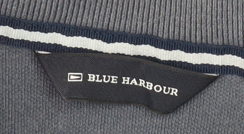 Marks & Spencer Men's Blue Polo Shirt L Short Sleeve